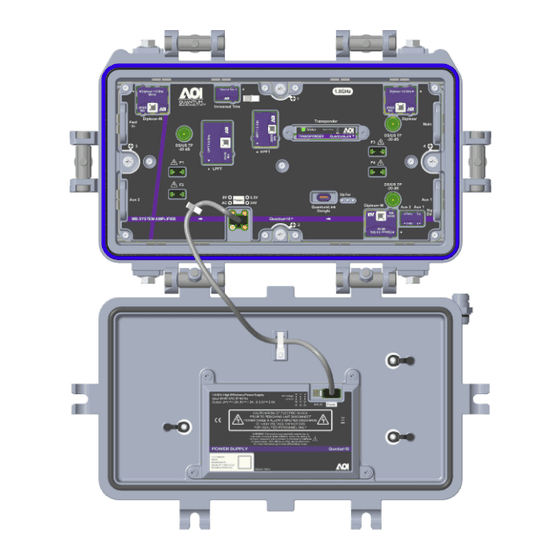 AOI QuantumLink system amplifier / line extender open housing